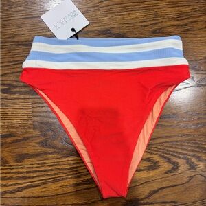 NWT Beach Riot Thalia Bottom Coastal Dunes Colorblock, size small